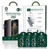 Green Lion 4in1 360° Privacy Protection Pack for iPhone 13 6.1" Black - GN4IN1PG13BK