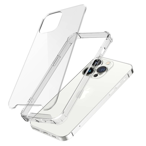 Green Lion Anti-Shock Case for iPhone 13 Pro 6.1" Clear - GNASI13PCCL