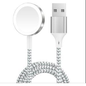 Green Lion Magnetic Charger with Cable 1.2M Silver - GNMCCISL