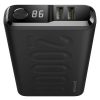 Porodo PD Portable Power Bank 20000mAh 20W Quick Charge 3.0 with Touch Sensor Power Button, LED Digital Display, Compact Design with USB-C PD Input & Output, Over-Heat Protection Powerbank Black - PD-2093-BK