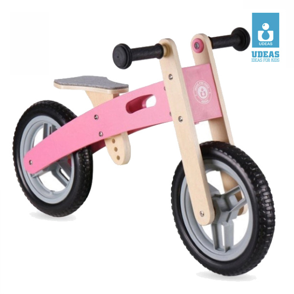 UDEAS Multifunctional Balance Bike EVA Tire for Kids, Pink - 820003D