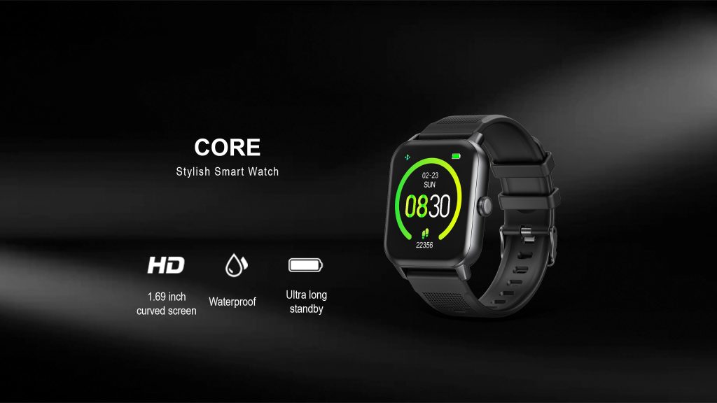 Lazor Core Smart Watch Touch Screen Multiple watch black - SW30