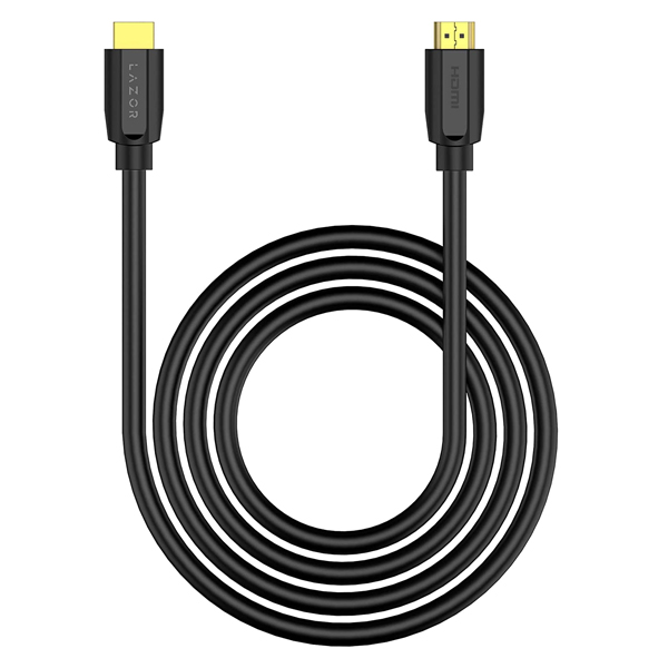 Lazor HDMI Cable 2.0 24K Gold-Plated Connectors - HD02