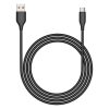 Lazor Flux USB to USB-C Charging Cable Black - CT85
