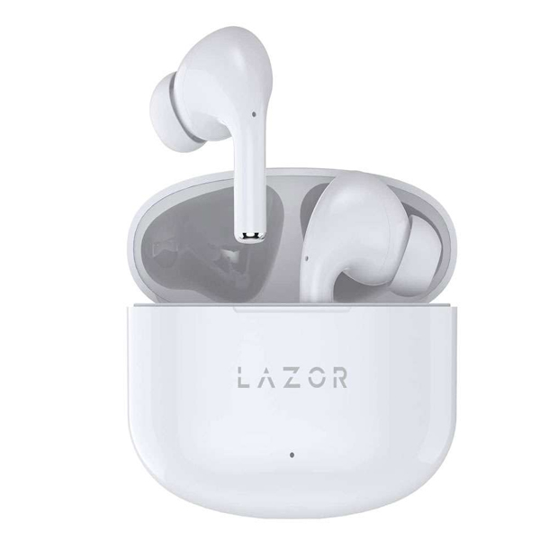 Lazor Surround True Wireless Earbuds White - EA227