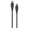 Porodo PVC Cable USB-C to USB-C 2M 60W Black - PD-U2CCC-BK