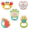 Smart new kidzabi baby rattle teether sets | PLUGnPOINT Baby Teethers Rattles Toy | Teethers Rattles Sets