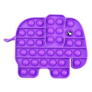 Kidzabi Bubble Push Pop Elephant Fidget Toy, Stress Anxiety Relief Toys for ADHD Autism Special Needs for Adult and Kids - LCGJ22030