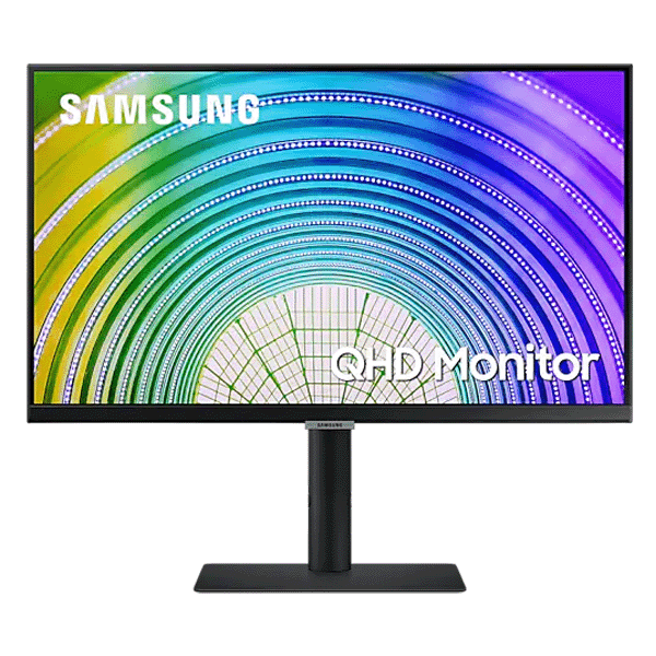 Samsung 24" QHD Monitor with IPS Panel and USB Type-C - LS24A600UCMXUE