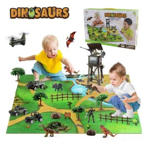 Kidzabi Dinosaur Playset Toy for Kids - HJ19003