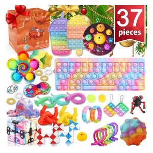 Kidzabi Simple Dimple Fidgets Toys Pack 37 PCS for Kids - ZD22015-JY