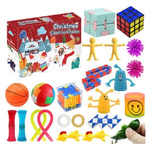 Kidzabi Fidget Toy Sets New Squid Game Design Pop It Cube Fidget Spinner Anti Stress Toys Blind box - ZDJY22019