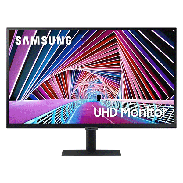 Samsung 27" UHD Monitor with IPS Panel and HDR - LS27A700NWMXUE