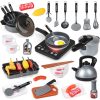 Kidzabi 36 PCS Cooking Play Set Asseccories Toy for Kids - HJ20005
