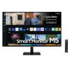Samsung 27" Black Flat Monitor with Smart TV Experience - LS27BM500EMXUE