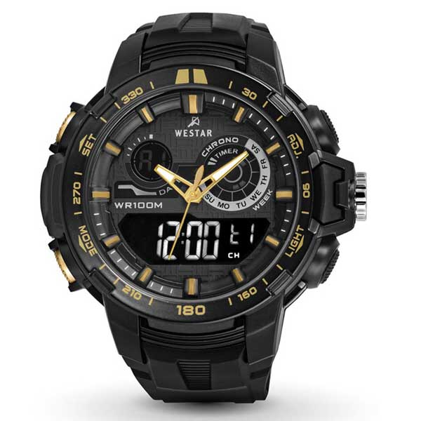 Westar Men's Digital Casual Quartz Watch - 85011PTN002