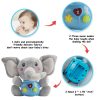 Kidzabi Baby Plush Toy Elephant with Music for Kids - SLE20005