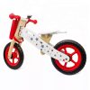 Kidzabi Wooden Push Balance Bike for Kids, Red - W16C194C