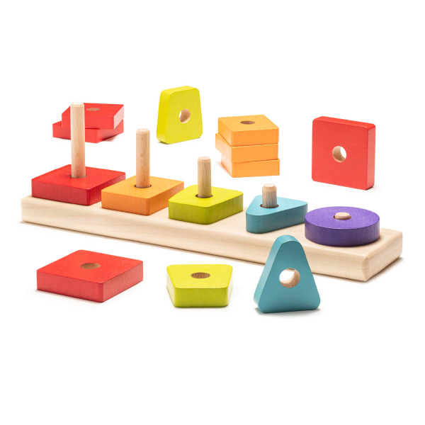 Cubika 15320 | Geometric Sorter Toy 