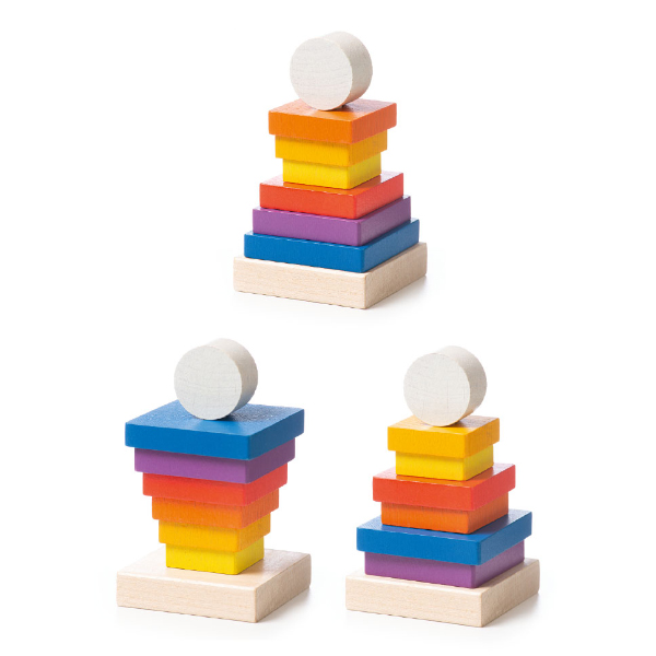 Cubika 15269 | Pyramid Tower Toy 