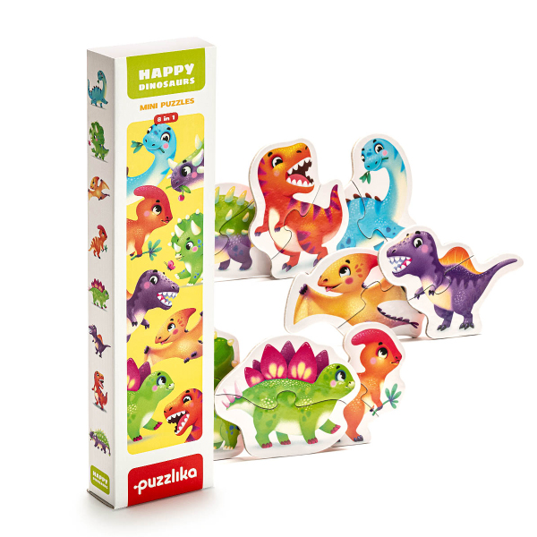 Cubika 8in1 Dinosaurs Puzzle Toy - 15252