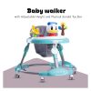 Kidzabi 2in1 Baby Walker for Kids with Toy - BLK-631