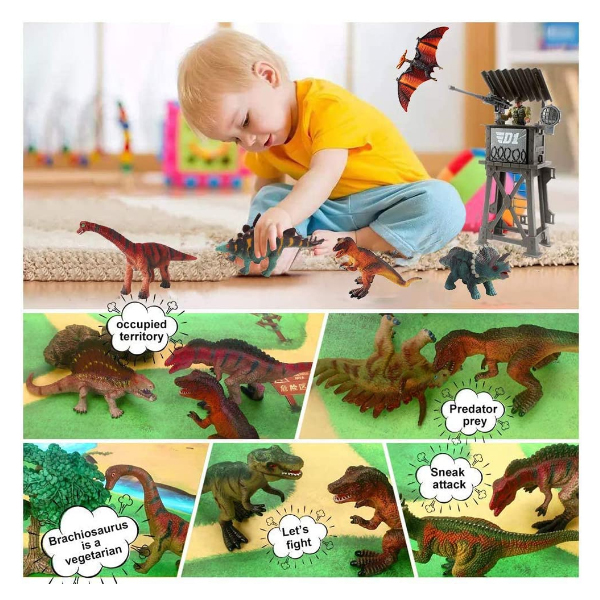 Kidzabi Dinosaur Playset Toy for Kids - HJ19003