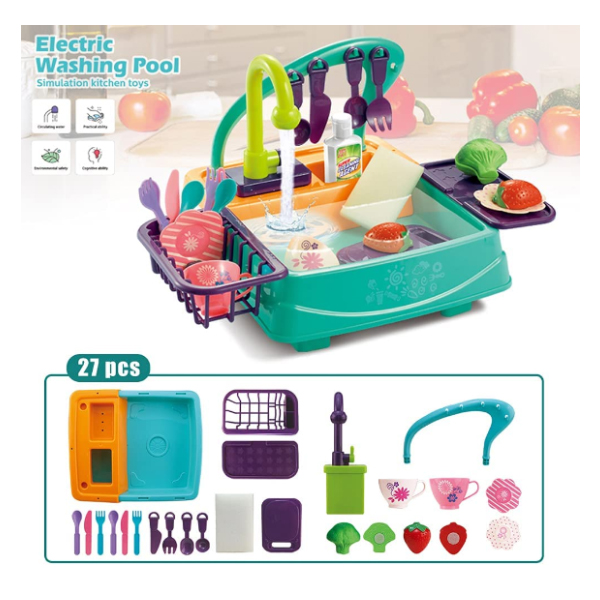 Kitchen Sink Play Set | kitchen toy set 