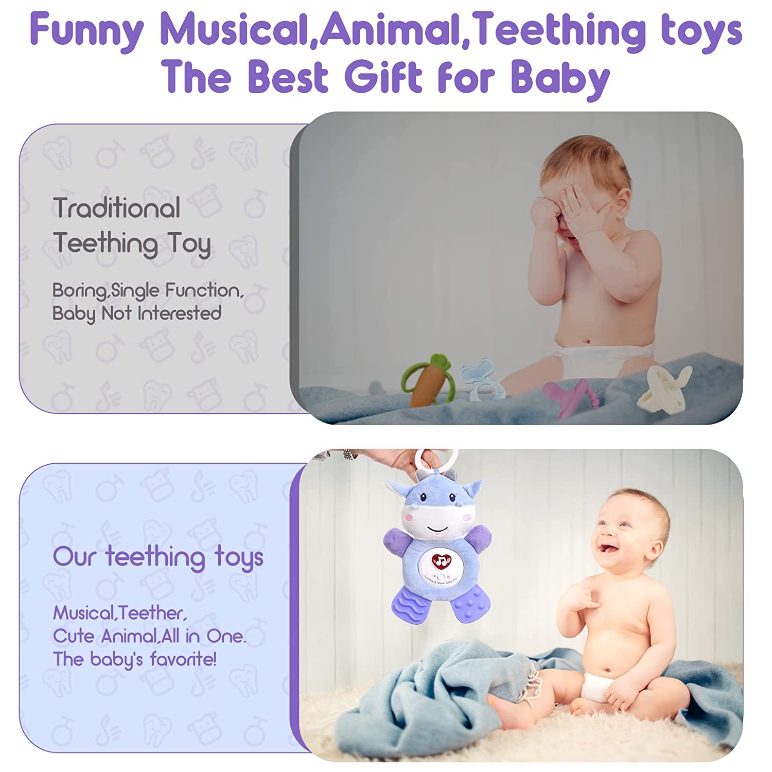 Musical Baby Teething Toy | Baby Teething Toy
