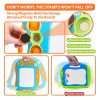 Kidzabi Magnetic Drawing Board Toy 15.7" for Kids - HS225A-C