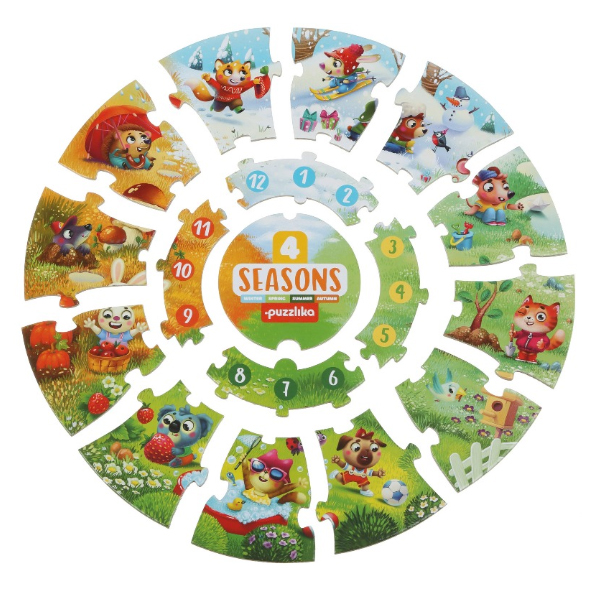 Seasons Puzzle Toy | Amazing Seasons Puzzle 