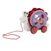 Kidzabi Snail Pull Toy with Removable Shape Sorter Shell for Kids - W05B203
