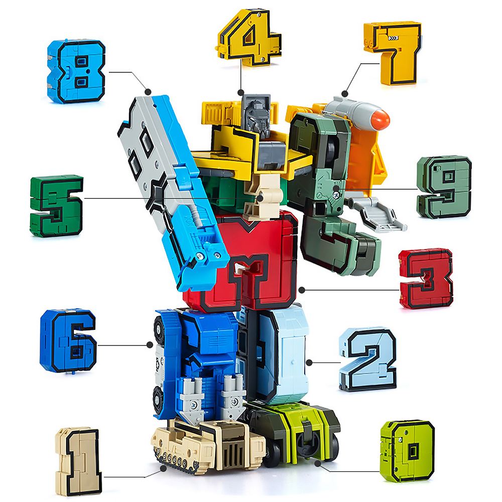 Assembly Toy DIY Robot | Assembly Robot 