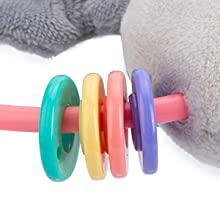 Kidzabi Musical Baby Teething Toy with Soft Light Zebra Shaped For Babies - SLE20004