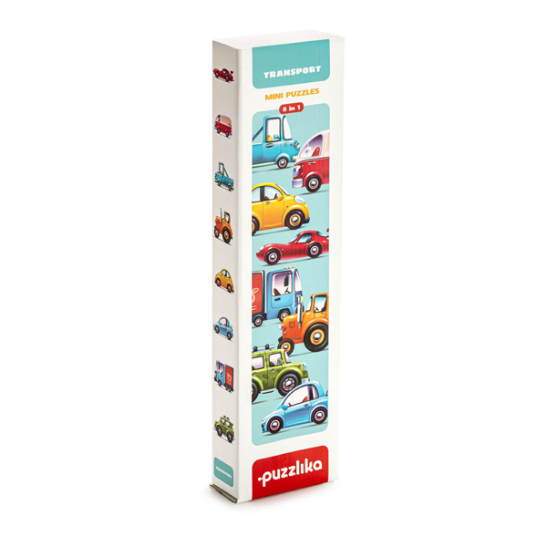 Cubika 8in1 Transport Puzzle Toy - 15245