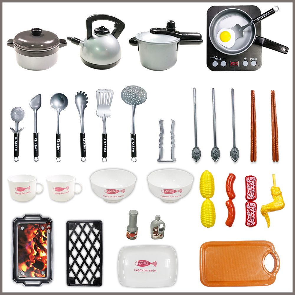 Kitchen Play Set | Kitchen Toy Accessories 