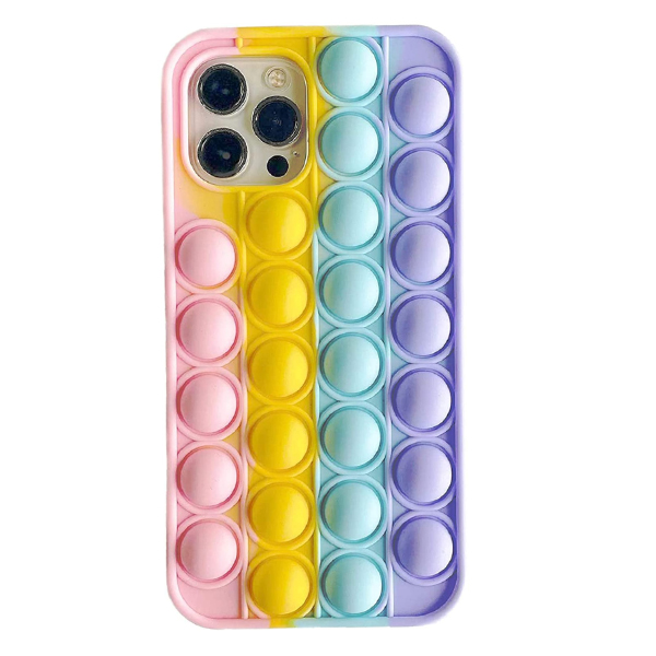 Kidzabi Push Pop Bubble Fidget Toy iPhone Case - LCGJ22016