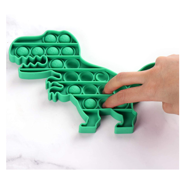 Kidzabi Push Pop Bubble Fidget Toy Dinosaur Shape for Kids - LCGJ22024