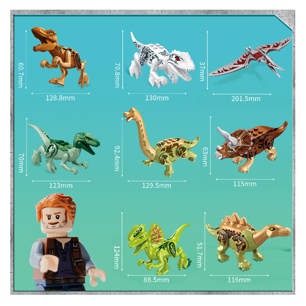 Dinosaurs building blocks | building blocks 
