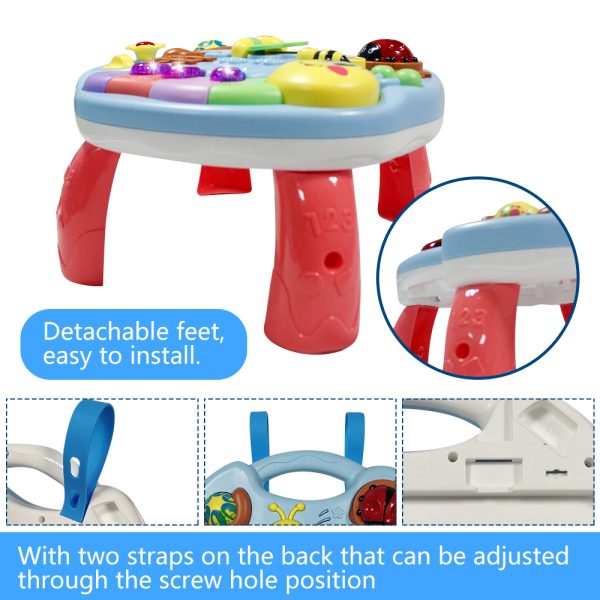 Kidzabi 2in1 Baby Music Learning Table Toy for Kids - ZM20006