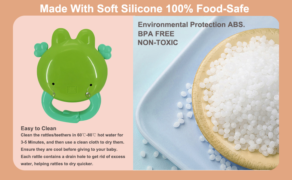 Baby Teethers Rattles Toy | Teethers Rattles Sets