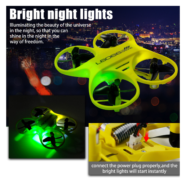 Kidzabi Mini RC Drone for Kids with LED Light - ZM19041