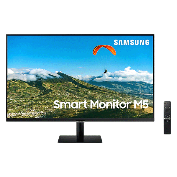 Samsung 27" Smart Monitor With Mobile Connectivity - LS27AM500NMXUE