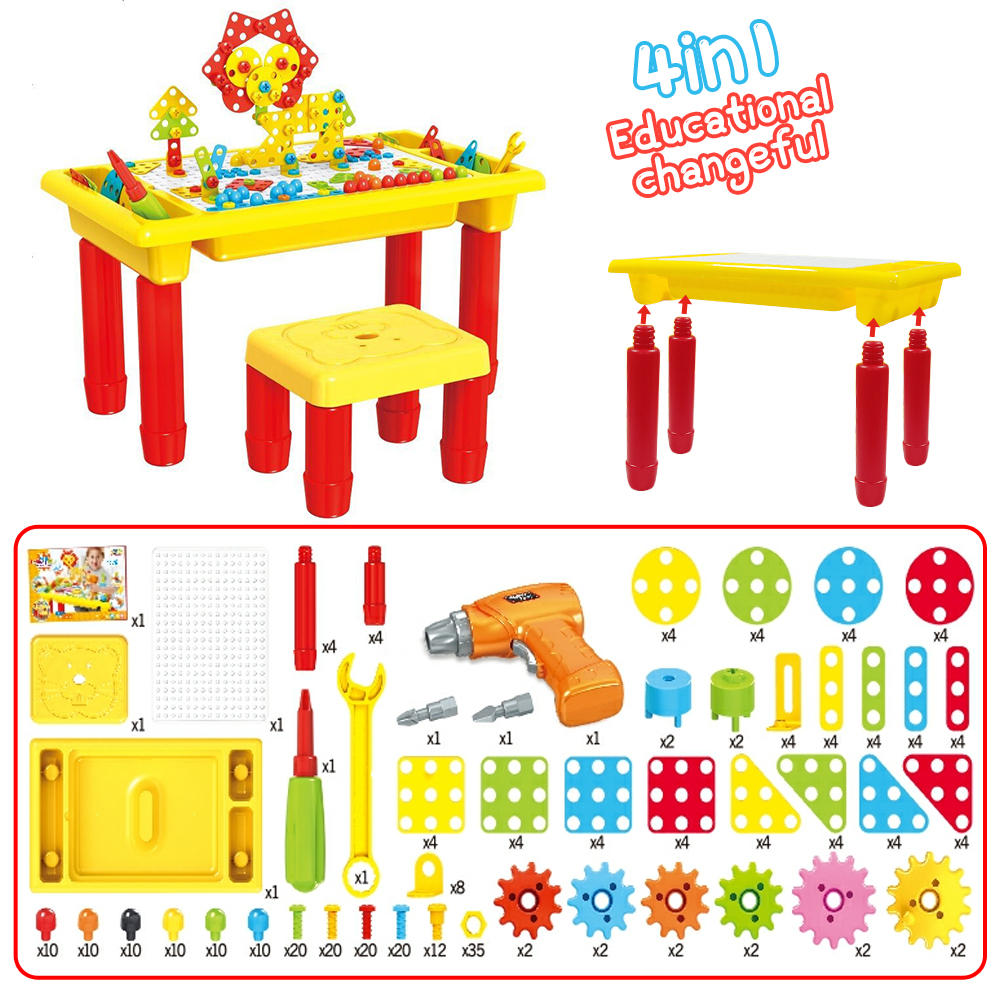 Building Block Learning Table | blocks table 
