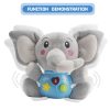 Kidzabi Baby Plush Toy Elephant with Music for Kids - SLE20005