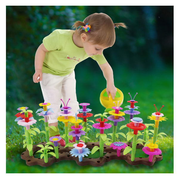 Kidzabi Flower Garden Building Toys for Kids - ZM20002