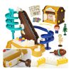 Kidzabi Family Center Playground Roller Coaster Playset Toy for Kids - JH20001