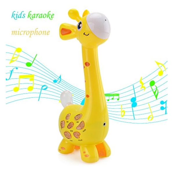 Kidzabi Karaoke Microphone Toy Giraffe Design for Kids - ZM18002