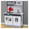 Kidzabi Wooden Kitchen Play Set with 10PCS Accessories for Kids - W10C493I