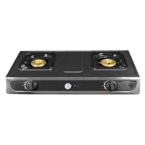 Buy best two burner gas stove stainless steel | PLUGnPOINT